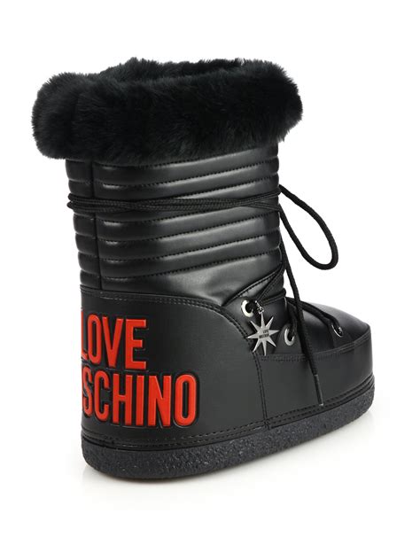 moschino boots